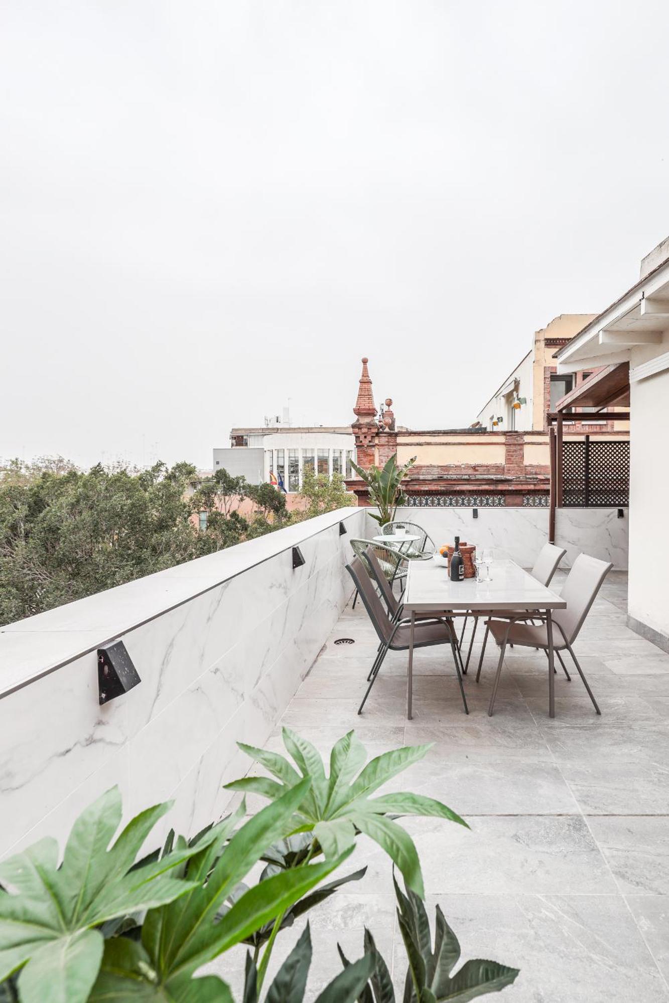 Fantastico Atico 2 Hab Y Gran Terraza Privada Apartman Sevilla Kültér fotó