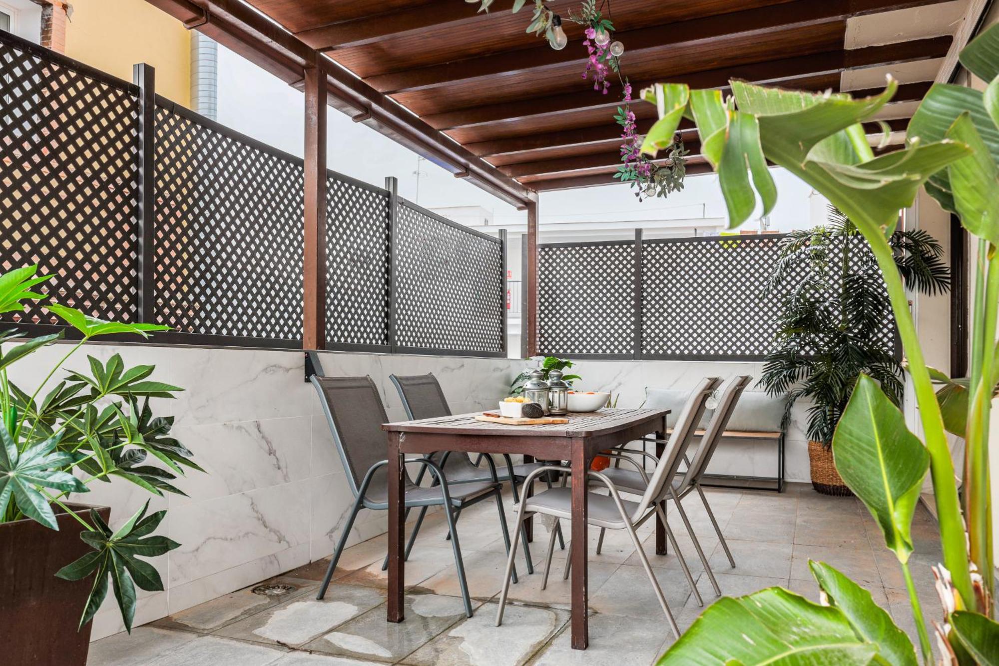Fantastico Atico 2 Hab Y Gran Terraza Privada Apartman Sevilla Kültér fotó